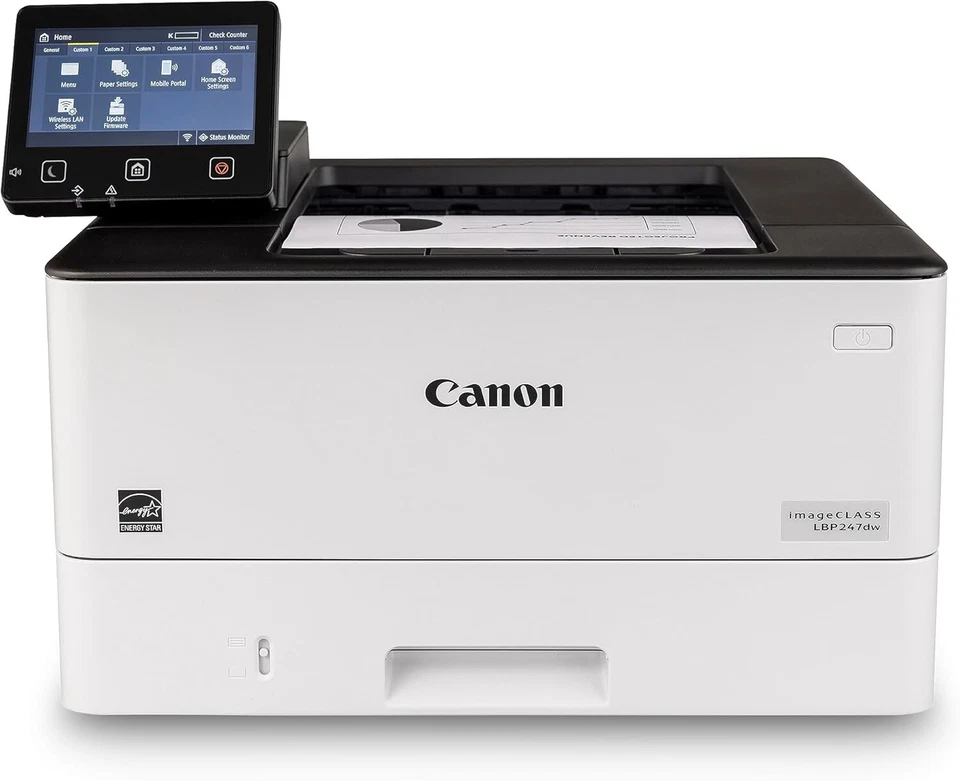 Canon LBP247dw Wireless Laser Printer 42PPM Duplex, Compact & Fast Printing - Image 1 of 4
