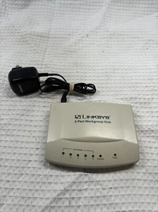 LINKSYS 5 Port Workgroup Hub | EW5HUB | USED | TESTED - Picture 1 of 9