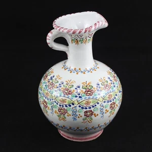 Jarra de Ceramica Popular Castellana de punto Pintada a mano España Shabby Chic. - Picture 1 of 5