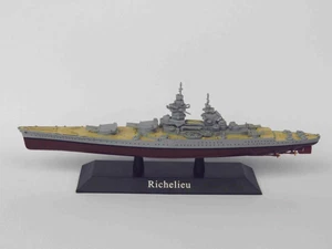 DeAgostini 65 French Battleship Richelieu 1940 1/1250 Scale Diecast Model - Picture 1 of 1