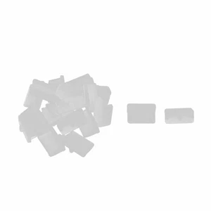Phone Polyethylene PE Female USB Port Cover Anti Dust Protector White 20Pcs - Picture 1 of 2