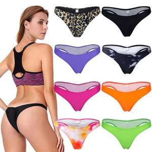 Women's Swimwear Bikini Bottoms Swim Shorts Beach Shorts Breathable Low Waist US - Picture 1 of 13