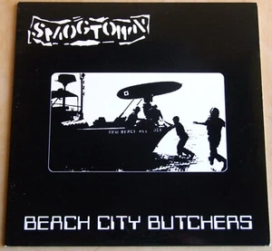 Smogtown - Beach City Butchers EP 10″ vinyl record (Dead Beat, 1999) punk rock - Imagen 1 de 12