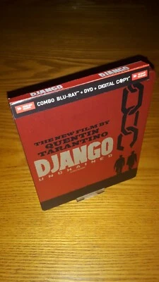 DJANGO UNCHAINED Blu-ray steelbook rare OOP Canada import Future Shop region a - Image 1 of 4