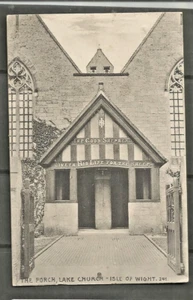 CWD 1908 Postcard, The Porch, Good Shepherd Church, Lake, Isle of Wight - Picture 1 of 1