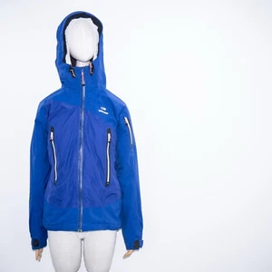 Eider Women's Blue Waterproof Hooded Insulation Gore-Tex Jacket Size 40 / L  - Picture 1 of 7