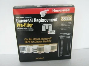 Honeywell Universal Replacement Activated Carbon Pre Filter 38002 New 140s HEPA - Picture 1 of 4