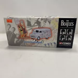 The Beatles 1997 Corgi Classic 05606 Bedford CA Graffiti Van w/ Fan Figures - Picture 1 of 4
