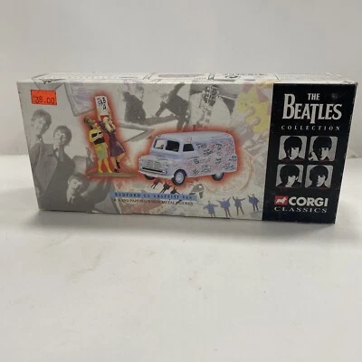 The Beatles 1997 Corgi Classic 05606 Bedford CA Graffiti Van w/ Fan Figures - Image 1 of 4