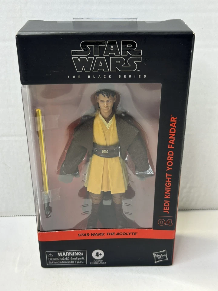 Hasbro Star Wars Black Series Acolyte 04 Jedi Knight Yord Fandar 6" Figure