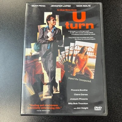 U Turn-Sean Penn ,Jennifer Lopez , Nick Nolte (DVD) Oliver Stone Collection Rare - Image 1 of 4