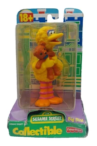 DAMAGED BOX VTG 1998 FISHER PRICE SESAME STREET BIG BIRD COLLECTABLE TOY FIGURE - Picture 1 of 3
