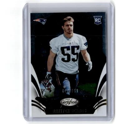 2018 Panini Certified #180 Braxton Berrios RC /999 - Image 1 of 2