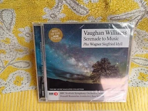 Vaughan Williams - Serenade To Music - New & Sealed BBC Radio 3 CD - Scottish - Imagen 1 de 2