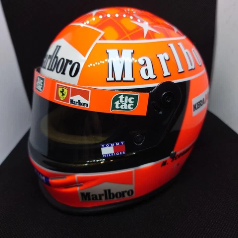 M.Schumacher Ferrari F1 2000 1/2 Helmet Japan GP Marlboro Cover