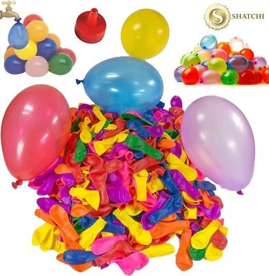 SHATCHI Globos de agua Bombas Exterior Verano Fiesta Divertido Juguete Bolsa Rellenos 100-1500