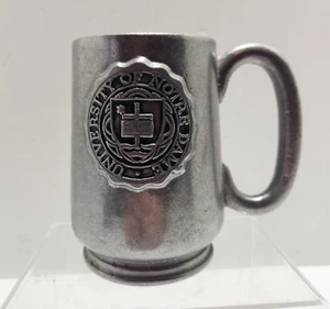 Vintage USA Made University Of Notre Dame RWP Wilton Pewter Mug - Picture 1 of 12