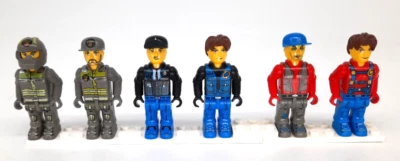 Lego 4 Juniors Jack Stone Minifig Lot Of 6, js003 js010 js015 js016 js017 js028 - Image 1 of 4
