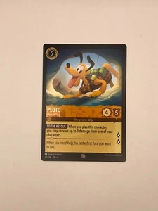 Disney Lorcana TCG Ursula's Return Pluto - Rescue Dog - 20/204 Non-foil - Picture 1 of 2