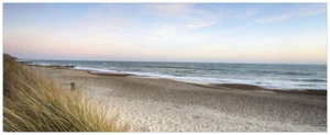 Wallario selbstklebendes Poster Plakat Strandspaziergang Urlaub an Ostsee Sand - Bild 1 von 16