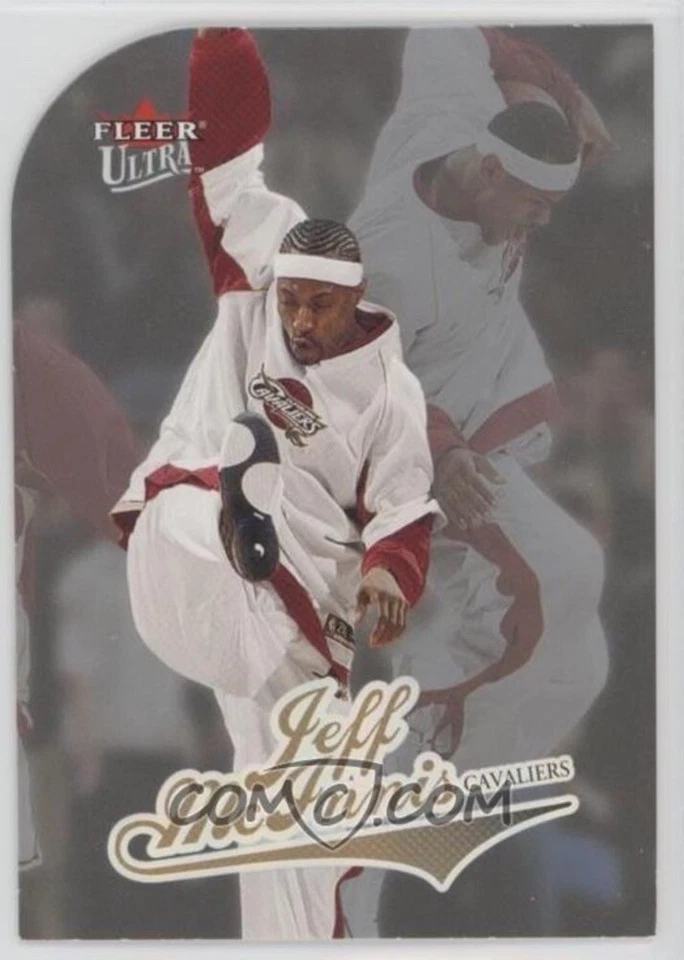 2004-05 FLEER ULTRA PLATINUM MEDALLION Jeff MCINNIS LeBron James 001/100 Cavs!!! - Image 1 of 2