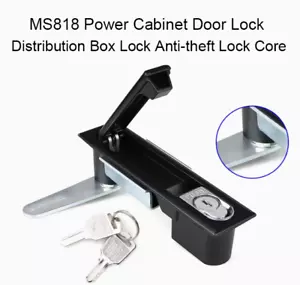 MS818 Cerradura de puerta de gabinete eléctrico Cerradura de caja de distribución Núcleo de cerradura antirrobo - Imagen 1 de 8