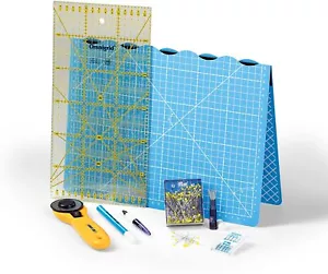 Prym Patchwork & Quilting Starter Set Kit Nähset Nähsortiment Schneidunterlage - Picture 1 of 4