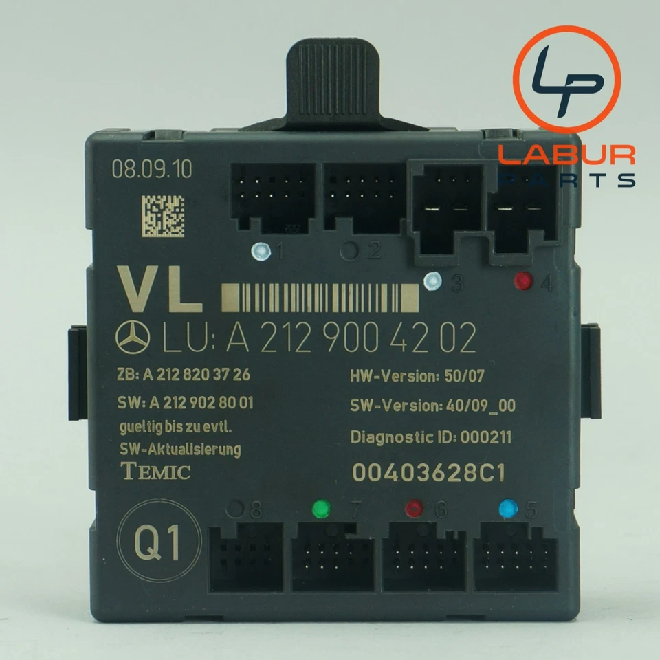 W218 W212 W204 Mercedes 08-18 CLS C E Class Front Left Door Control Module K677 - Image 1 of 4