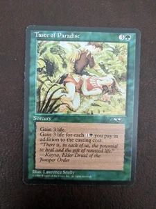 Taste of Paradise - Magic The Gathering MTG Collectible Card game - Picture 1 of 2