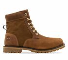 Mens Timberland Larchmont 6 Inch 6851B Tan Leather Lace Up Waterproof Boots