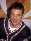 Nick Lachey at In Store Appearance By 98 Degrees at Sam Goody - 1999 Old Photo 2