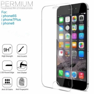 1x Tempered Glass Screen Protector For iPhone 6 7 8 - Picture 1 of 10