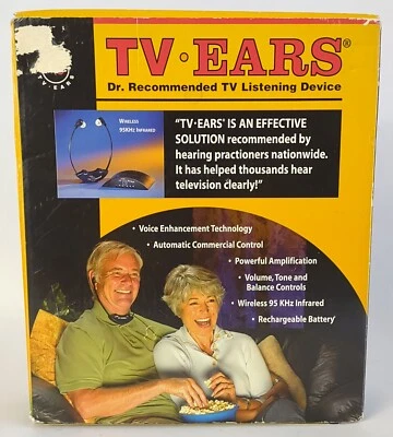 Tv Ears Digital Wireless Headset Tv Listening System, Pre-owned, Used, UNTESTED  - Image 1 of 4