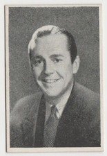 James Dunn 1932 Australian Giant Licorice Film Star Tobacco Card