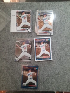 32 Card Clayton Beeter Pro Debut Bowman Plus Lot - Picture 1 of 5