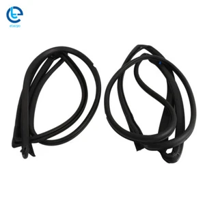 Front Door Weatherstrip Seal Left/Right Kit Pair Set of 2 For 2007-2018 Wrangler - Picture 1 of 21