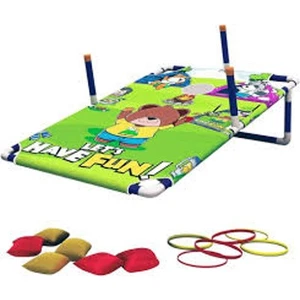 KidzAdventure 2 in 1 Cornhole & Tossing Ring Game Set Gift Birthday Christmas - Picture 1 of 5
