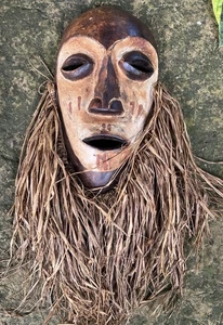 Vintage Lega Bwami zeremonielle Art afrikanische Maske - Bild 1 von 10