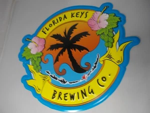 Florida Keys Brewing Co. Metal Sign 15 1/2"H x 17 1/2"L Free S&H - Picture 1 of 15