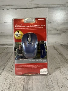Brand NEW Microsoft Notebook 3000 Wireless Optical Mouse USB - Picture 1 of 5