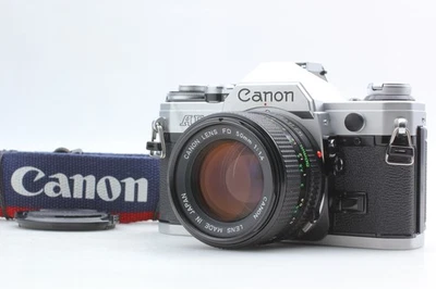 [Casi COMO NUEVA] Cámara fotográfica Canon AE-1 SLR 35 mm nueva lente FD NFD 50 mm F1,4 de JAPÓN Foto 1 de 4