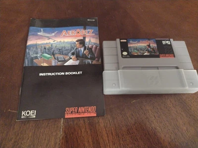 Koei Aerobiz SNES 1992 Includes Booklet  - Image 1 of 4