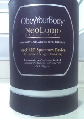 NEOLUMO ObeyYourBody УСТРОЙСТВО СВЕТОДИОДНОГО СПЕКТРА ШЕИ - ДИНАМИЧЕСКОЕ УСИЛЕНИЕ КОЛЛАГЕНА - ЗАПЕЧАТАННОЕ - Изображение 1 из 4