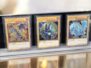 Yu-Gi-Oh! DIY Acrylic Display - Dark Magician, Blue Eyes, Red Eyes Orica Cards - Picture 1 of 4