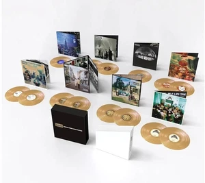 OasisComplete Studio Album Collection Gold Vinyl Box Set VINYL PRESALE - Picture 1 of 2
