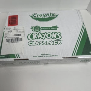 Crayola Regular Buntstifte Classpack - 16 Farben, 800er Set versiegelt - Bild 1 von 10