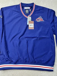 Columbus Blue Jackets Jacke Herren Medium NHL Hockey Retro Mitchell Ness Pullover - Bild 1 von 13