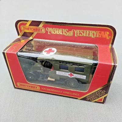Matchbox Models of Yesteryear Y-25 1910 Renault Ambulance - Image 1 of 4