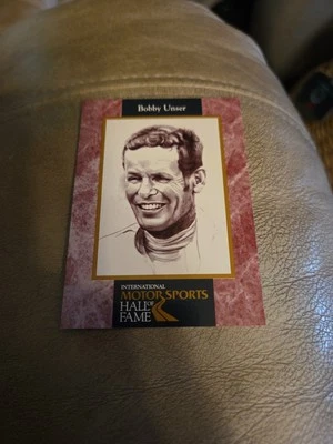 1992 Maxx International Motorsports Hall of Fame Bobby Unser #30 HOF - Image 1 of 2