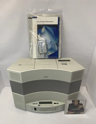 BOSE ACOUSTIC WAVE MUSIC SYSTEM II 5 DISC CHANGER FULLY FUNCTIONAL TESTED WORKS  - Image 1 of 4